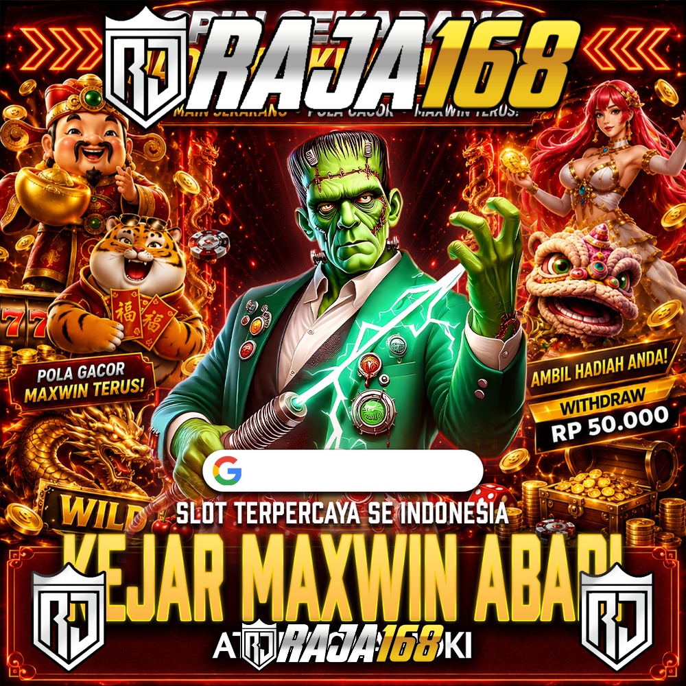 RAJA168: Slot Gacor 777 Hari Ini dengan Game Populer dan Peluang Jackpot